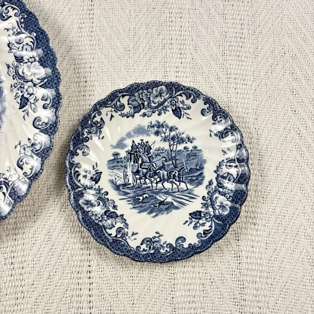 Coaching Scenes Johnson Brothers Made In England Ironstone Hunting Country 🍓